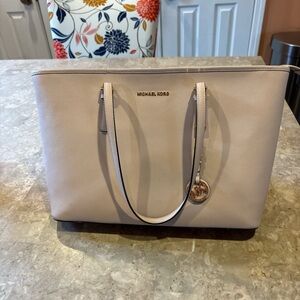 Michael Kors Light Pink Tote Bag
